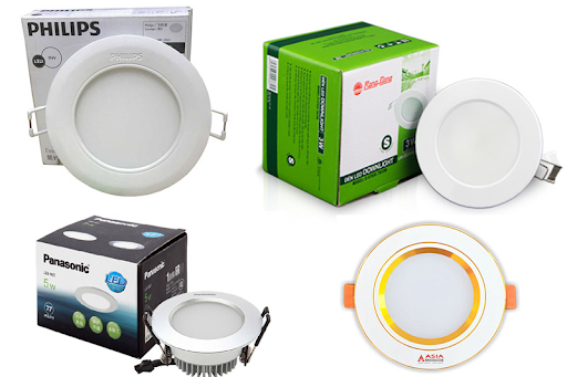 Các thương hiệu đèn LED downlight âm trần uy tín Các thương hiệu đèn LED downlight âm trần uy tín