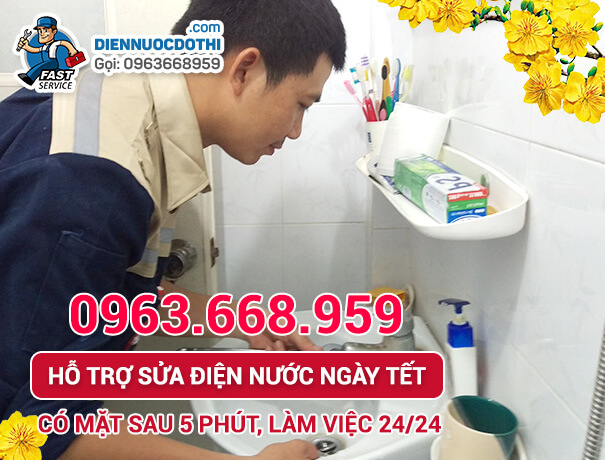 Thợ sửa điện nước ngày tết có mặt sửa tại nhà Thợ sửa điện nước ngày tết có mặt sửa tại nhà