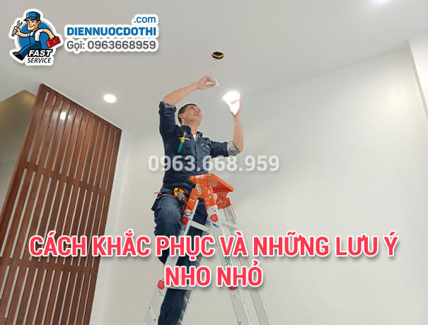 Cách khắc phục và những lưu ý nho nhỏ Cách khắc phục và những lưu ý nho nhỏ