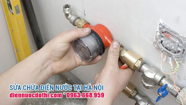 Lắp đồng hồ nước Lắp đồng hồ nước