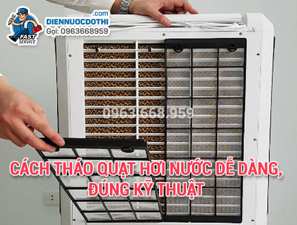 Cách tháo quạt hơi nước dễ dàng, đúng kỹ thuật Cách tháo quạt hơi nước dễ dàng, đúng kỹ thuật