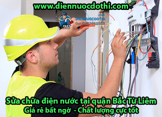 Sửa chữa điện nước tại Bắc Từ Liêm
