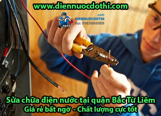 Sửa chữa điện nước tại Bắc Từ Liêm